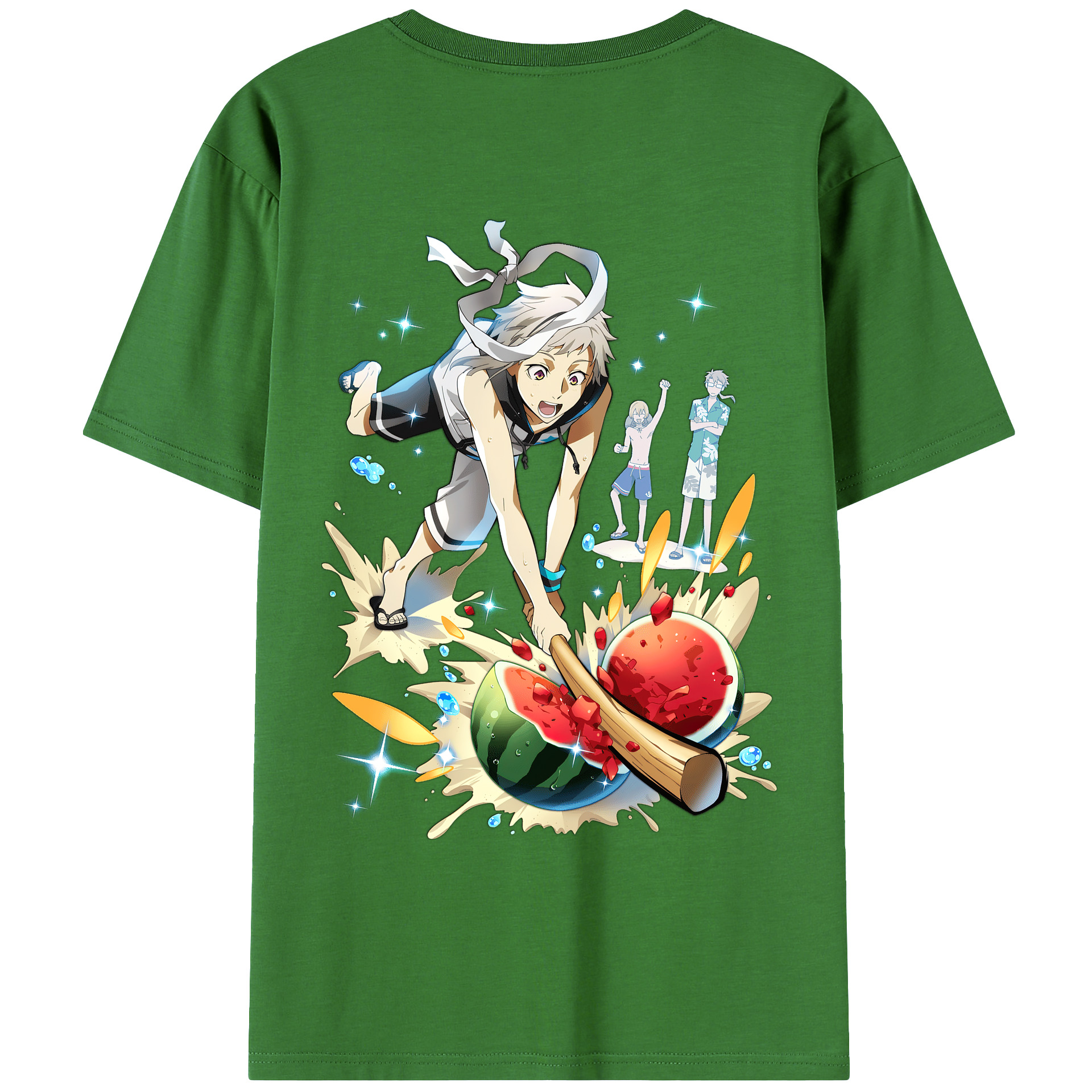 （画像用） 文豪ストレイドッグス Bungo Stray Dogs レディース半袖Tシャツ(バックプリント)